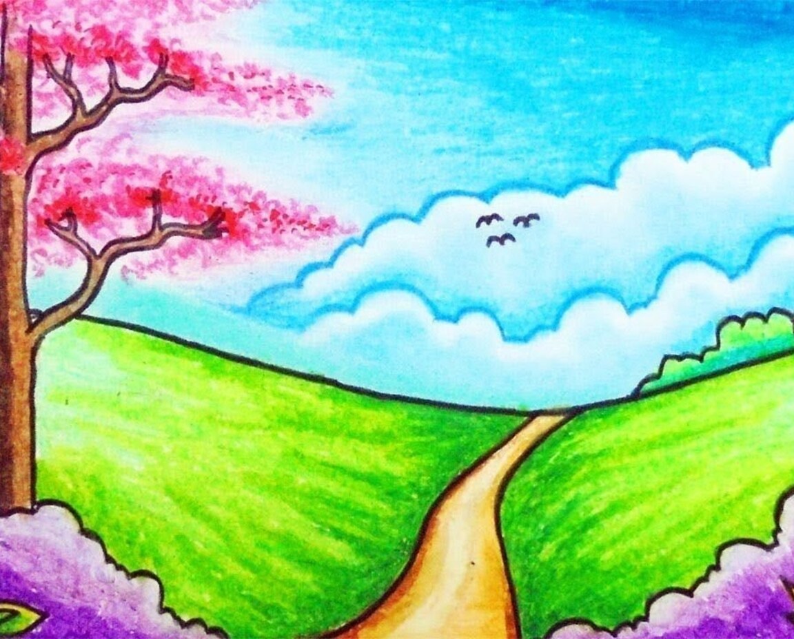 Spring scene